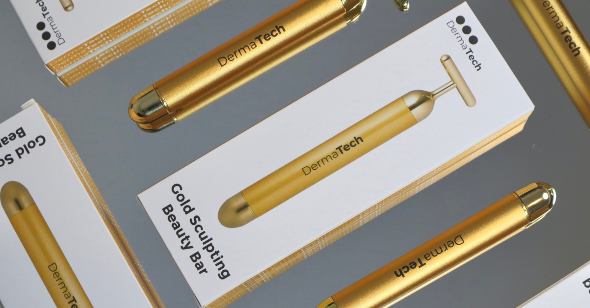 DermaTech Gold Sculpting Beauty Bar